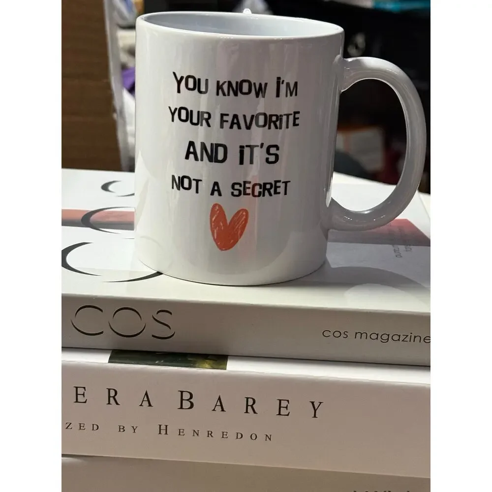 Favorite Child Funny Coffee Mug New in Box Gift for Mom or Dad